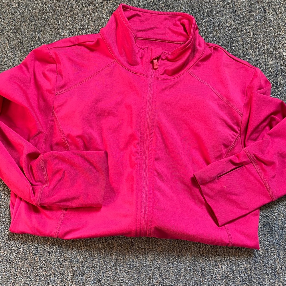 Pink active jacket
